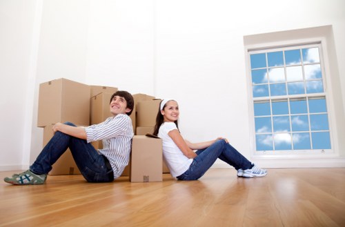 Preparing furniture for pick-up service in London