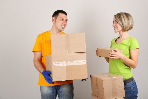 Man and Van transporting furniture safely